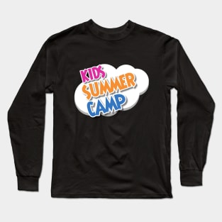 Kids Summer Camp Adventure Long Sleeve T-Shirt